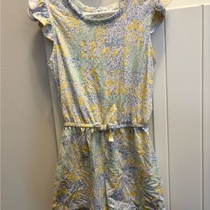 Floral Patchwork Romper